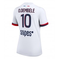 Stroje piłkarskie Paris Saint-Germain Ousmane Dembele #10 Koszulka Wyjazdowej dla damskie 2025-26 Krótki Rękaw